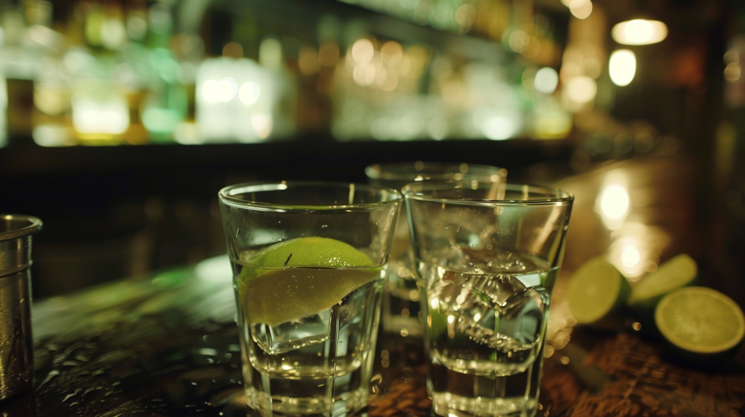 How to Create the Perfect Atmosphere - tequila shots