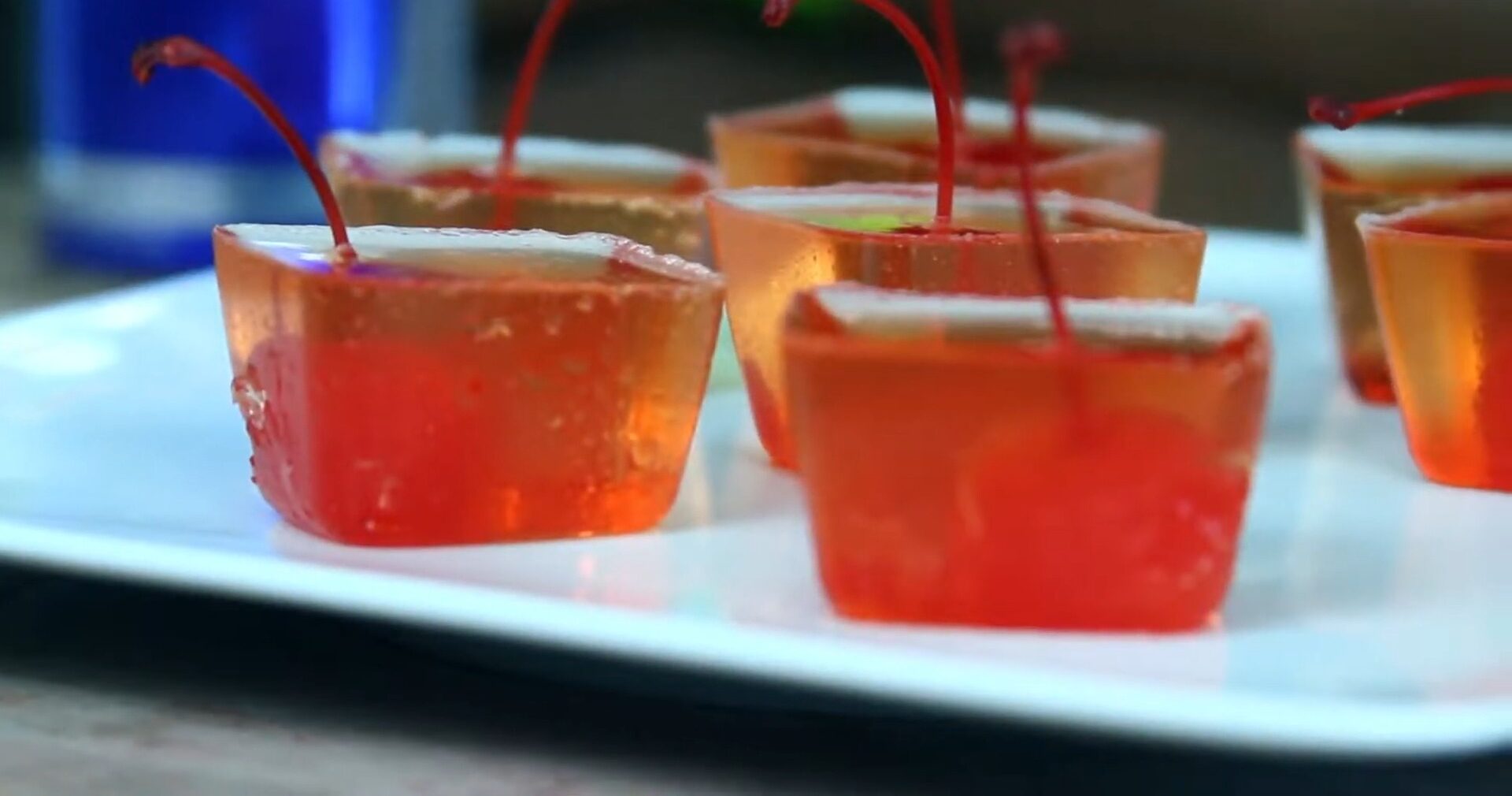 Ice Cube Method for jello Shots