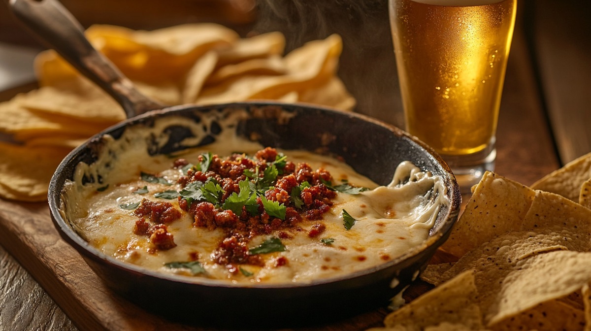 IPA and Queso Fundido