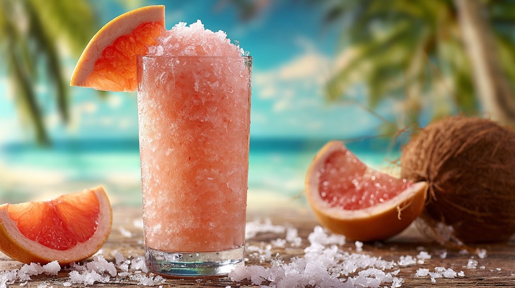 Coconut-Grapefruit Mezcal Slush