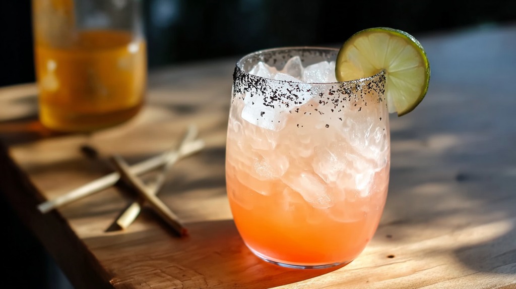 Mezcal Paloma Spritz with Sherry