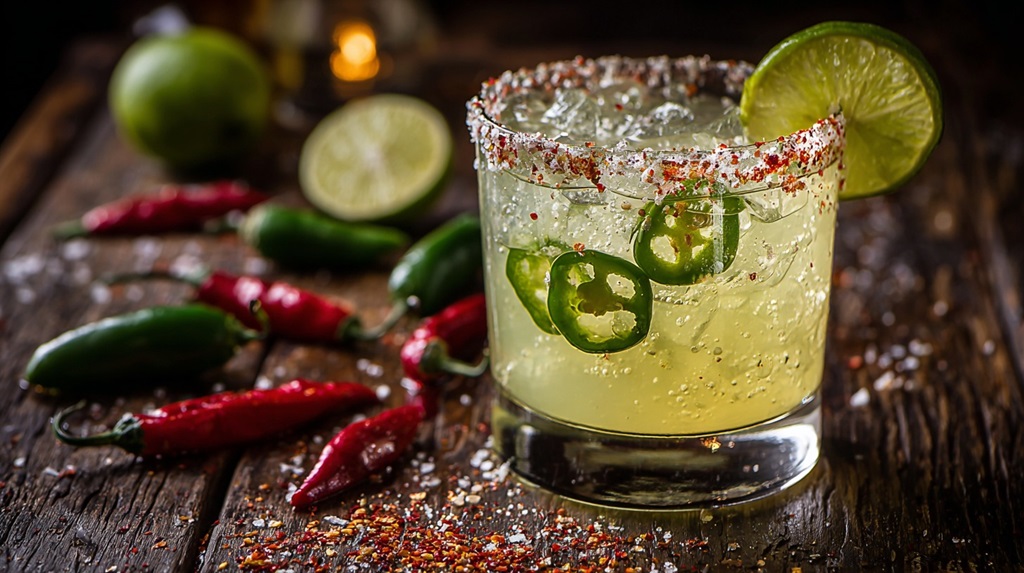 Spicy Mezcal Margarita